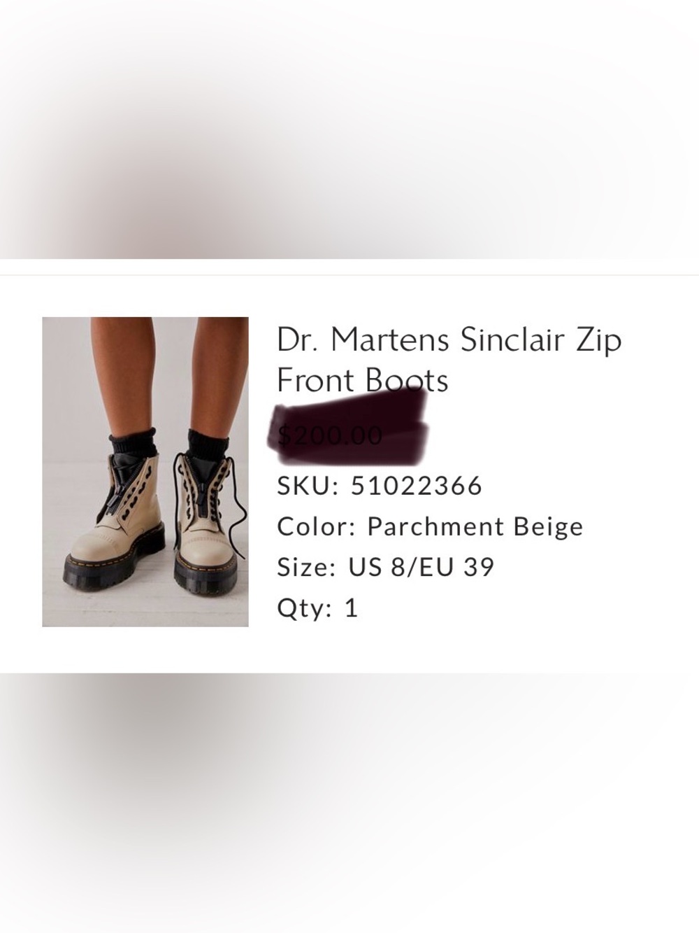 Dr Martens - never worn